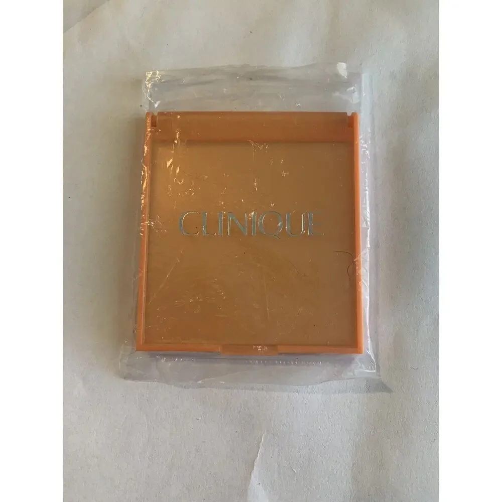 Vintage Clinique PINK PEACH Compact‎ Mirror Travel Foldable Promo